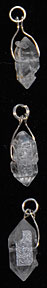 Double Terminated Quartz Dangle