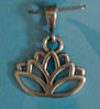 Amber & Silver Bee Pendant